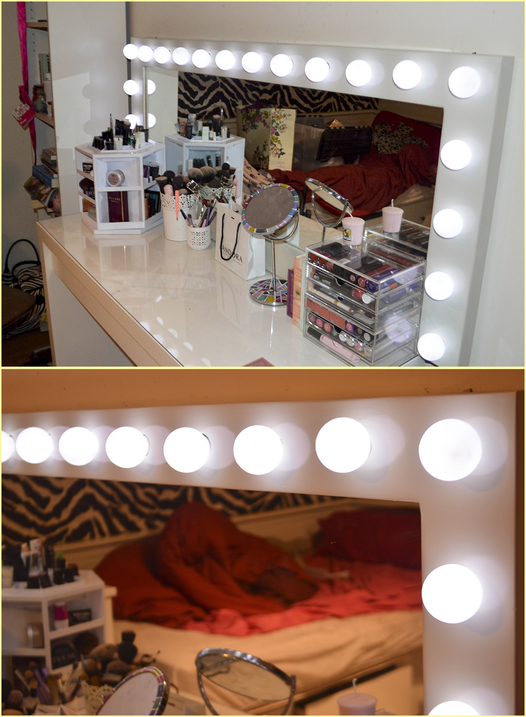 DIY Hollywood Mirror Built from scratch A drugstore addiciton